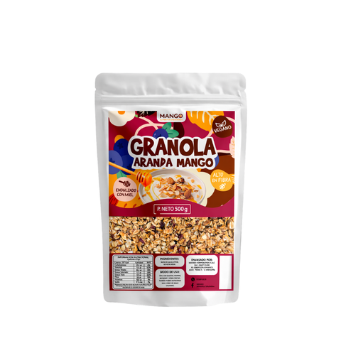 Granola Aranda Mango con Miel 500g