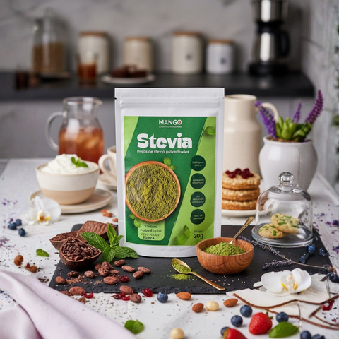 Estevia pulverizada 21g (Pack 12 uni)