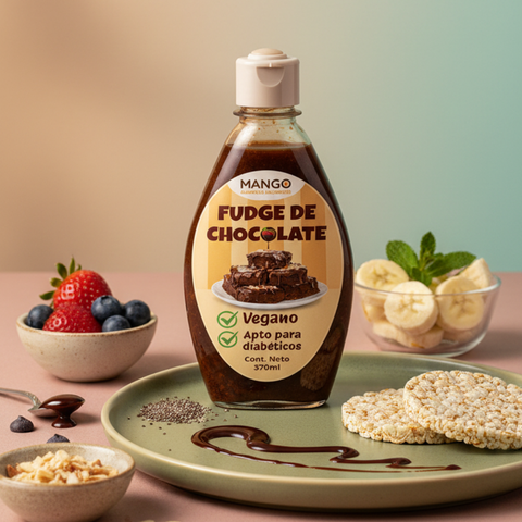 Fudge de Chocolate Vegano 370ml
