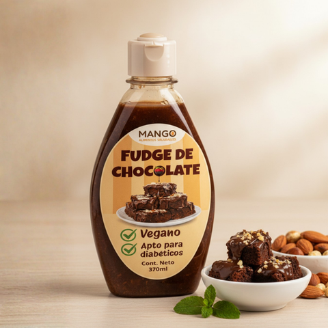 Fudge de Chocolate Vegano 370ml
