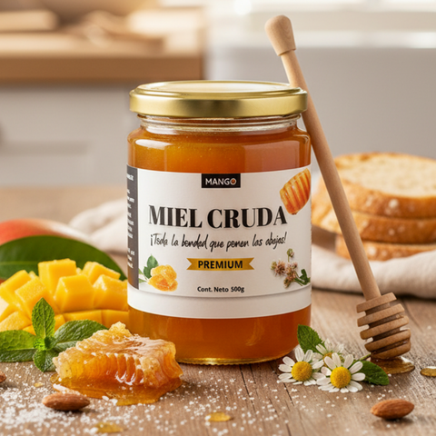 Miel Silvestre Cruda 500g