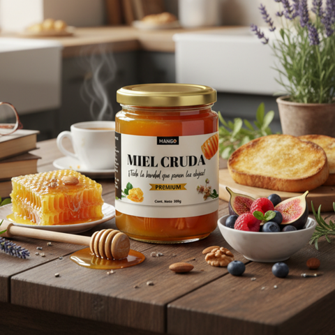Miel Silvestre Cruda 500g