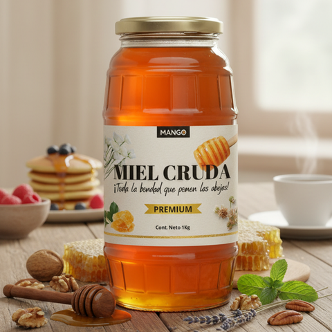 Miel Silvestre Cruda 1kg