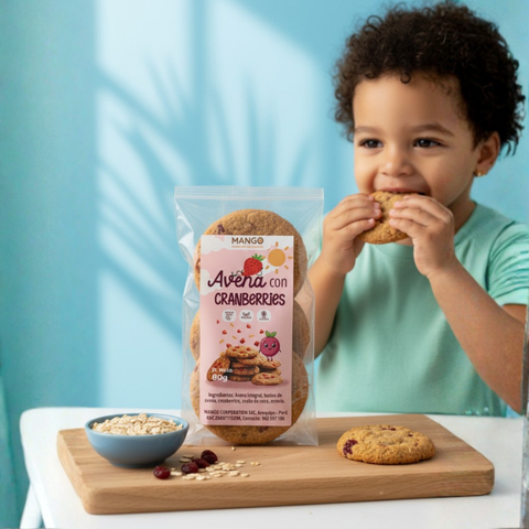 Galletas Avena Cramberries 80g