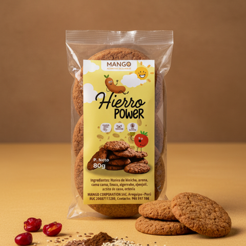 Galletas Hierro Power 80g