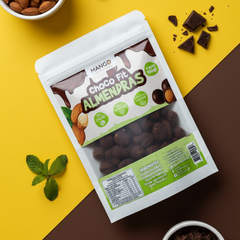 Choco Fit Almendras 70% Cacao 100g