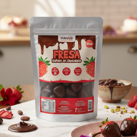 Choco Fit Fresa 70% Cacao 100g