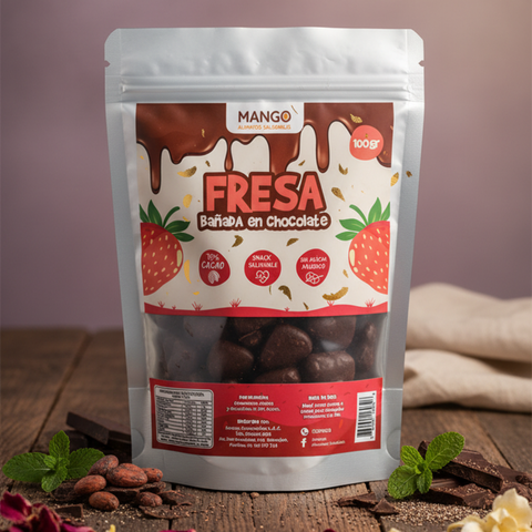 Choco Fit Fresa 70% Cacao 100g