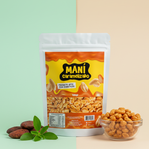 Maní Caramelizado 100g