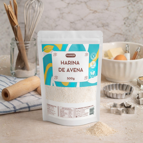 Harina de Avena Integral 500g