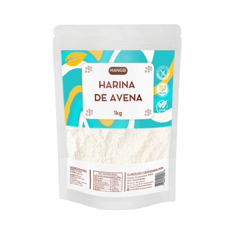 Harina de Avena Integral 1kg