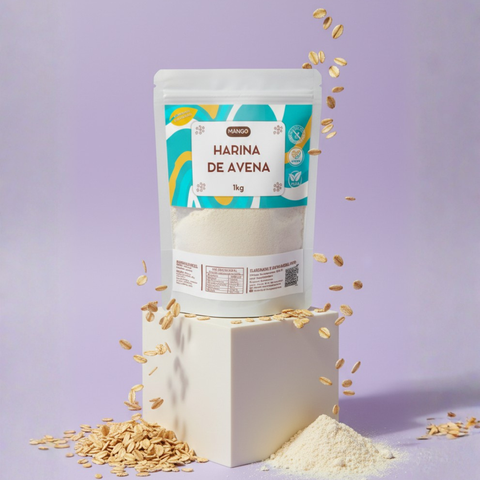 Harina de Avena Integral 1kg