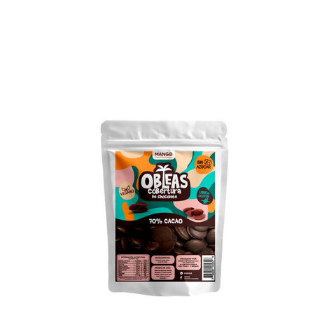 Cobertura de Chocolate al 70% Cacao 150g