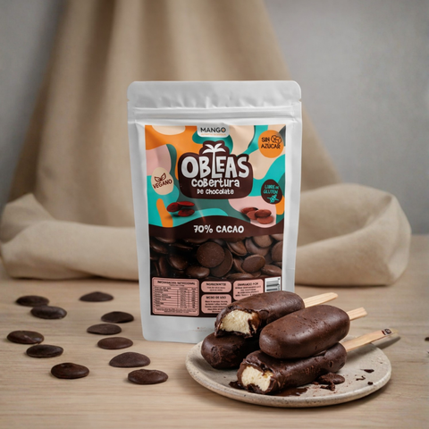 Cobertura de Chocolate al 70% Cacao 150g