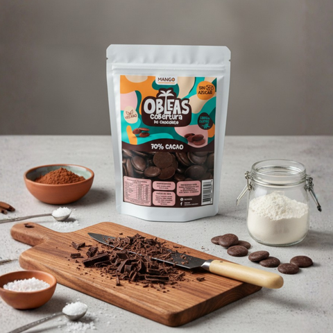 Cobertura de Chocolate al 70% Cacao 150g