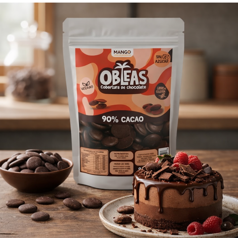Cobertura de Chocolate al 90% Cacao 150g