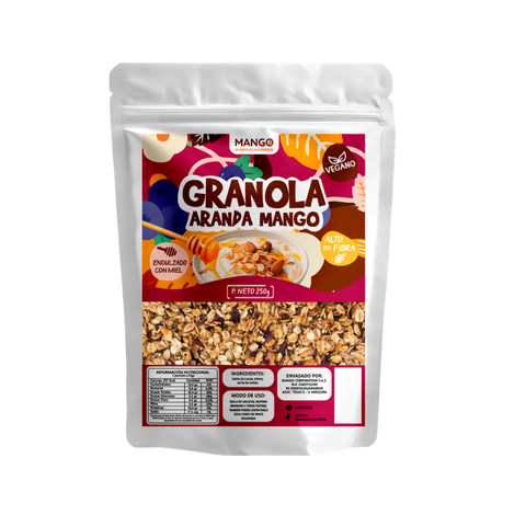 Granola Aranda Mango con Miel 250g