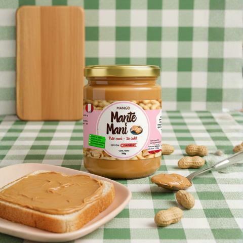Mantequilla de Maní Pura 500g